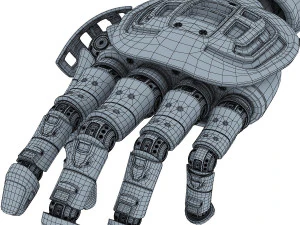 bio robotic hand v 1 3D Model