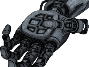 bio robotic hand v 1 Modèle 3D