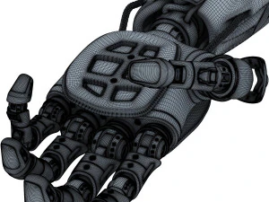 bio robotic hand v 1 3D Model