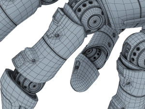 bio robotic hand v 1 Modèle 3D