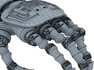bio robotic hand v 1 3D Model