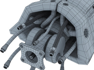 bio robotic hand v 1 Modèle 3D