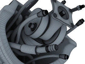 bio robotic hand v 1 3D Model