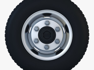 truck wheel v 1 3D Model