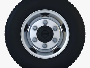 truck wheel v 1 3D Model