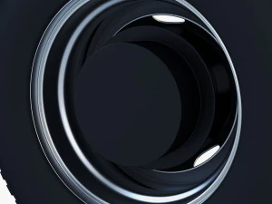 truck wheel v 1 3D Model