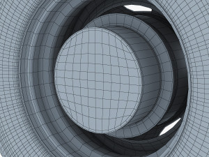 truck wheel v 1 3D Model