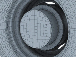 truck wheel v 1 3D Model