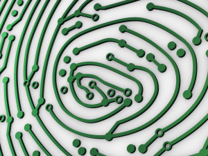 electronic fingerprint v 1 Modèle 3D