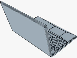 laptop v 2 3D Model