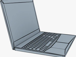 laptop v 2 3D Model
