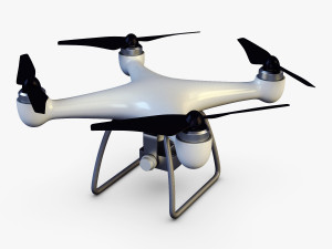 drone quadcopter v 1 Modelo 3D