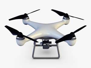 drone quadcopter v 1 Modelo 3D