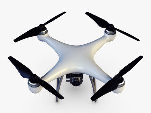 drone quadcopter v 1 Modelo 3D