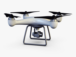 drone quadcopter v 1 Modelo 3D