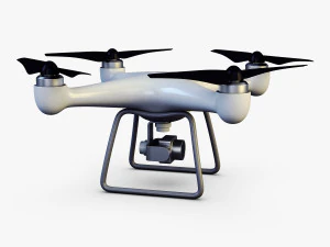 drone quadcopter v 1 3D Model