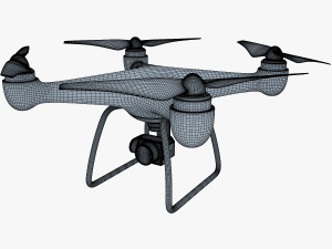 drone quadcopter v 1 Modelo 3D