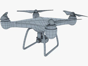 drone quadcopter v 1 3D Model