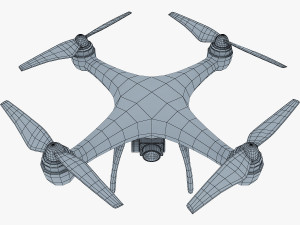 drone quadcopter v 1 Modelo 3D