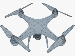 drone quadcopter v 1 3D Model