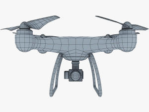 drone quadcopter v 1 Modelo 3D