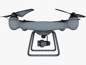 drone quadcopter v 1 Modelo 3D