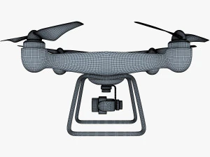 drone quadcopter v 1 3D Model