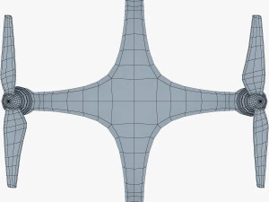 drone quadcopter v 1 3D Model