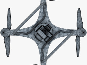 drone quadcopter v 1 Modelo 3D