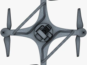 drone quadcopter v 1 3D Model