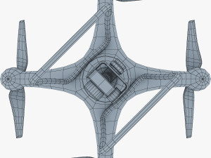 drone quadcopter v 1 Modelo 3D