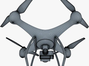 drone quadcopter v 1 3D Model