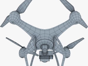 drone quadcopter v 1 Modelo 3D