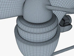 drone quadcopter v 1 3D Model