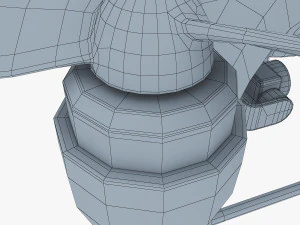drone quadcopter v 1 3D Model