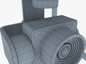drone quadcopter v 1 3D Model