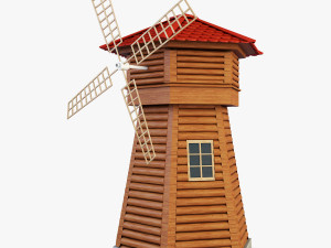 windmill v 1 3D Model