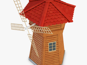 windmill v 1 3D 모델
