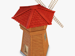windmill v 1 3D 모델