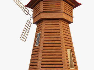 windmill v 1 3D 모델