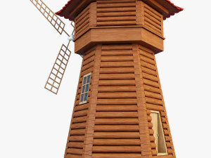 windmill v 1 3D Model