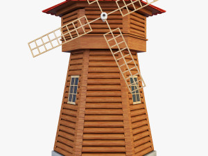 windmill v 1 3D 모델