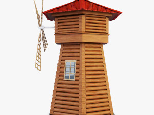 windmill v 1 3D 모델