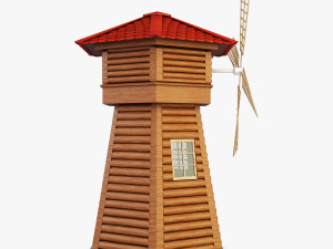 windmill v 1 3D 모델