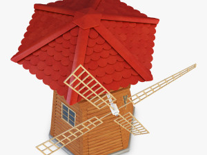windmill v 1 3D 모델