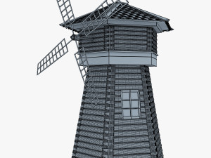 windmill v 1 3D 모델