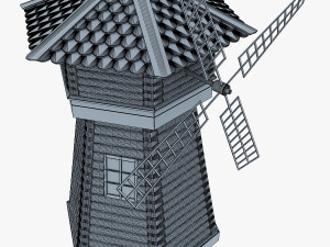 windmill v 1 3D 모델