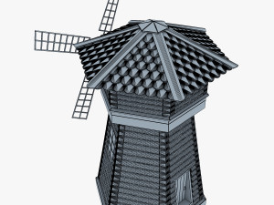 windmill v 1 3D 모델