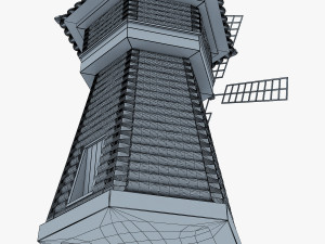 windmill v 1 3D 모델