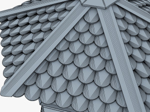 windmill v 1 3D 모델
